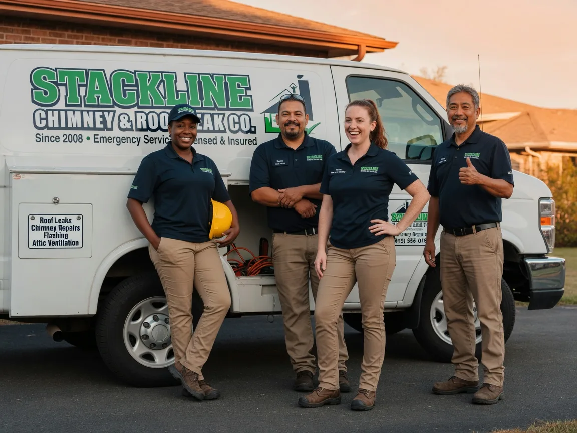 Chimney flashing repair company in Sunol, CA